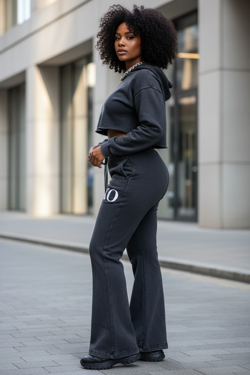 Flared Pants Side View