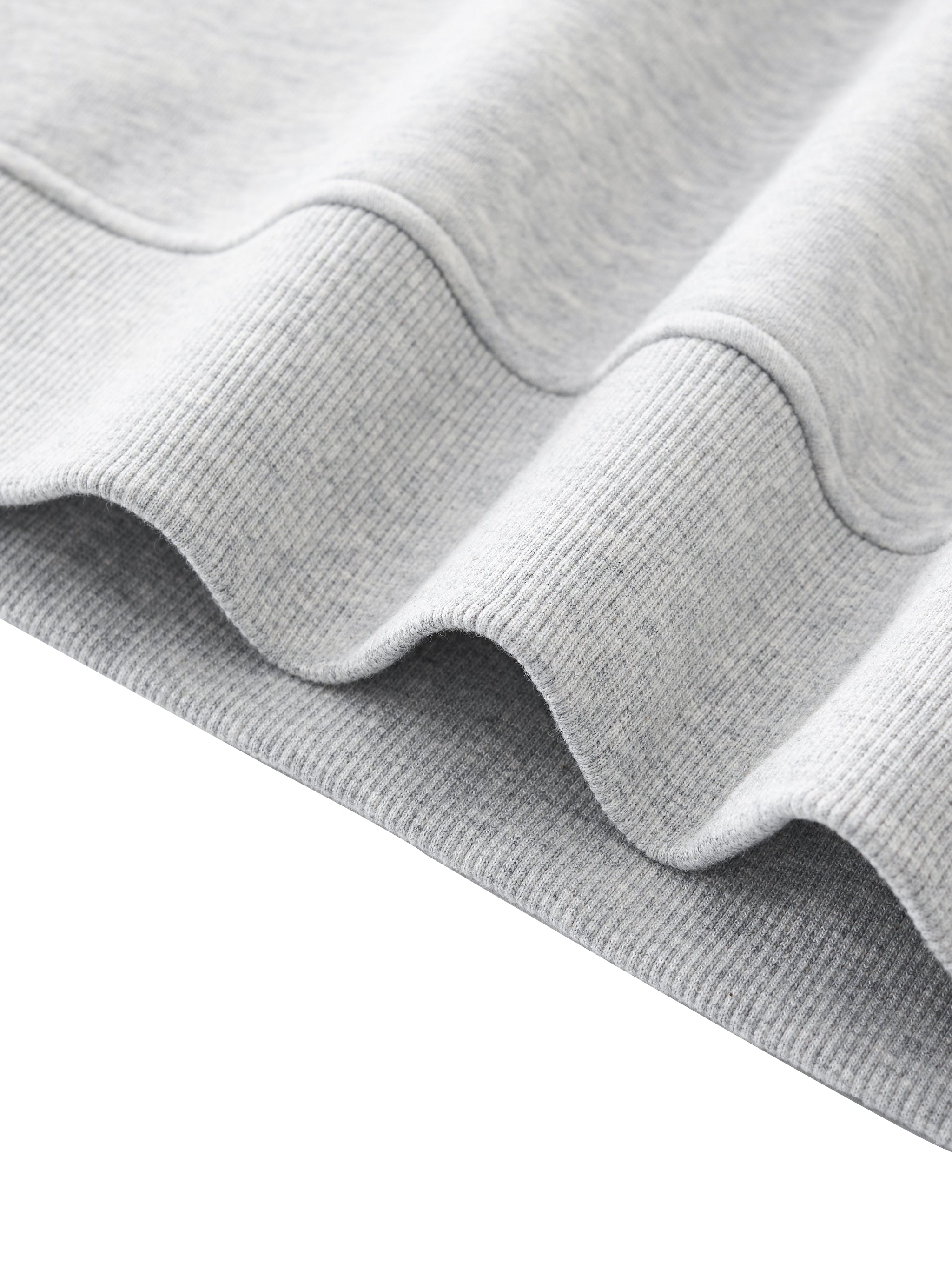 Essential Fleece Mock-Neck Crew Sweatshirt(Red Label Edition)