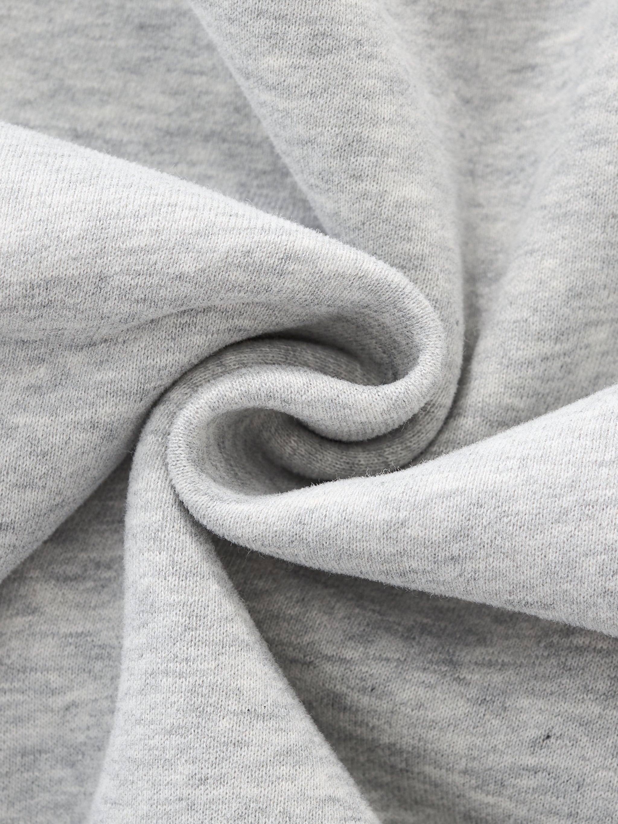 Essential Fleece Mock-Neck Crew Sweatshirt(Red Label Edition)