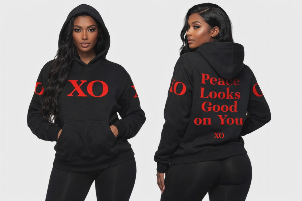Oversize Fleeced Hoodie(Red Label Edition)